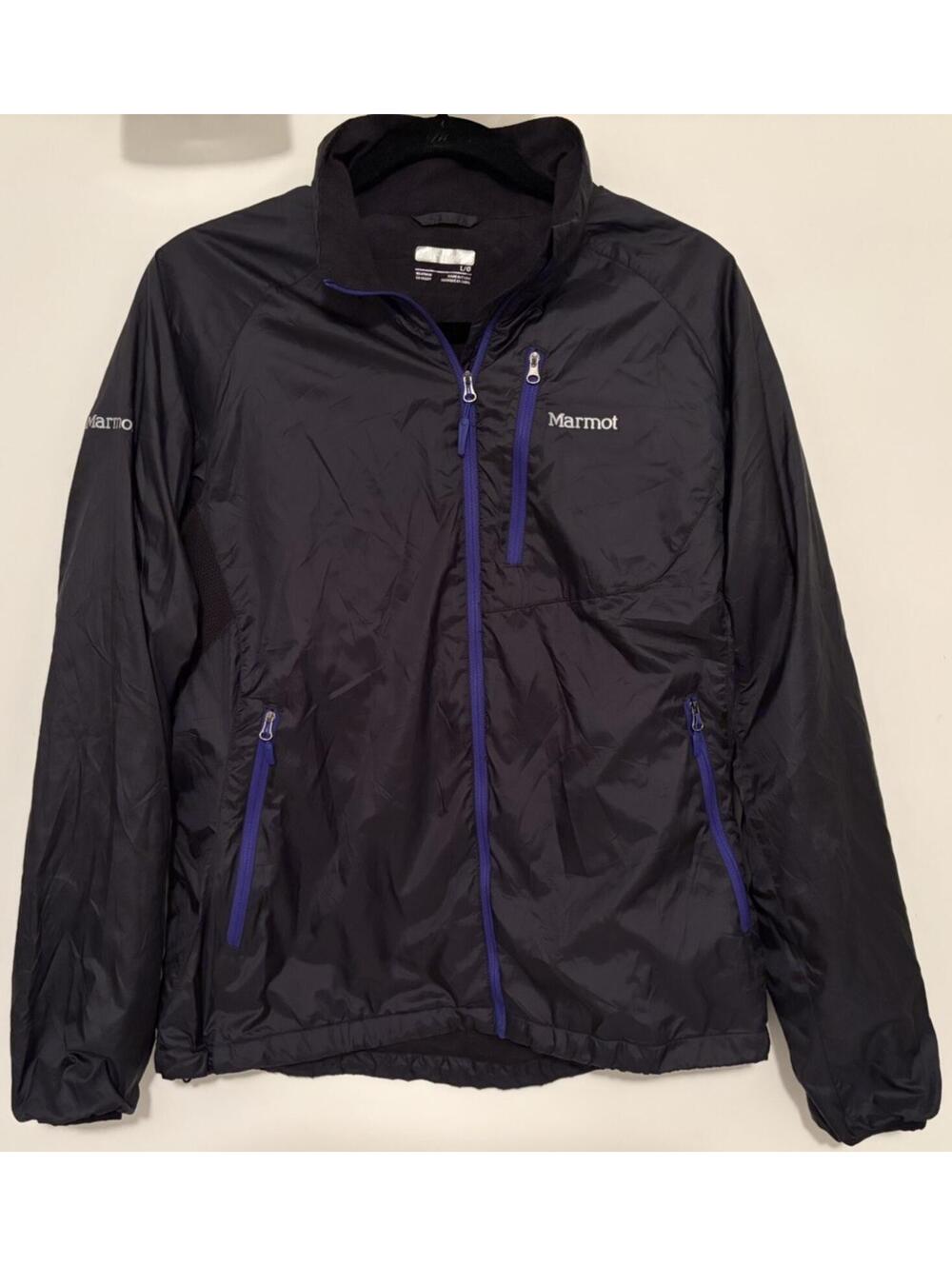Marmot Stride DriClime Full Zip Running Active Windbreaker Jacket Womens Large